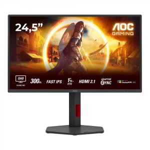Monitor AOC 24,5" Q25G4SR Fast IPS WQHD 300Hz 2xHDMI DP głośniki