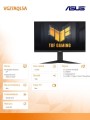 Asus Monitor 27 cali VG27AQL5A DP/2HDMI 0.3MS czarny 356673