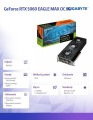 Gigabyte Karta graficzna GeForce RTX 5060 EAGLE MAX OC 8G GV-N5060EAGLEMAX OC-8GD 356867