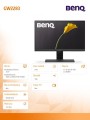 Benq Monitor 22 GW2283   LED 5ms/IPS/20mln:1/GL/HDMI 357027