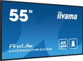 IIYAMA Monitor wielkoformatowy 55 cali LH5560UHS-B2AG matowy 24h/7 500(cd/m2) VA 3840 x 2160 UHD(4K) Android.11 Wifi CMS(iiSignage2), Uchwyt ścienny 357369