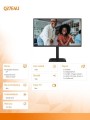 AOC Monitor Q27E4U 27 cali IPS 120Hz HDMI DP Pivot Głośniki 357555