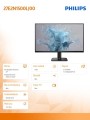 Philips Monitor 27E2N1500L 27 cali IPS 75Hz HDMI DP 357614