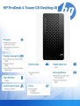 HP Inc. ProDesk 4 Tower G1i Desktop AI PC U7-265 1TB/16/W11P      9H7U8ET 357895