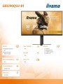 IIYAMA Monitor 32 cale GB3290QSU-B1 1ms,IPS,240Hz,2xHDMI,DP,400cd,1000:1,   USB HUBx4, 2x2W, HAS, 357992