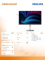 Philips Monitor 27B2N4500 27 cali IPS 120Hz HDMIx2 DP Pivot Głośniki 358423