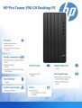 HP Inc. Komputer Pro Tower 290 G9 i3-14100 512GB/8GB/W11P       B6ZA9ET 358429