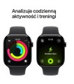 Apple Watch Series 11 GPS koperta 42 mm z aluminium w kolorze gwiezdnej szarości, pasek sportowy w kolorze czarnym - rozmiar S/M 359016