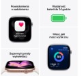 Apple Watch Series 11 GPS, koperta 42 mm z aluminium w kolorze różowego złota, pasek sportowy w kolorze łagodnego różu - rozmiar M/L 359027
