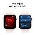 Apple Watch Series 11 GPS+Cellular, koperta 42 mm z aluminium w kolorze rĂłĹźowego zĹota, pasek sportowy w kolorze Ĺagodnego rĂłĹźu - rozmiar S/M 359794