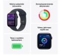 Apple Watch SE 3 GPS+Cellular koperta 40 mm z aluminium w kolorze księżycowej poświaty, pasek sportowy w kolorze księżycowej poświaty - rozmiar M/L 359798