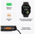 Apple Watch Ultra 3 GPS + Cellular koperta 49 mm z tytanu w kolorze czarnym, opaska Trail w kolorze czarnym/węgla drzewnego - rozmiar M/L 360079