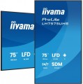IIYAMA Monitor 75 cali LH7575UHS-B2AG,24/7,IPS,ANDROID.11,4K,  WiFi,         iiSignage2, FailOver, EShare, 24/7, full daisy chain 360133