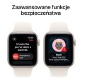 Apple Watch SE 3 GPS koperta 40 mm z aluminium w kolorze księżycowej poświaty, pasek sportowy w kolorze księżycowej poświaty - rozmiar M/L 360761