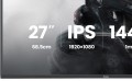 IIYAMA Monitor 27 cali GB2741HSU-B1 IPS,FHD,144Hz,1ms,2xUSB,350cd,HDMI,DP,  HAS (150) PIVOT 360827