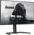 IIYAMA Monitor 27 cali GB2741HSU-B1 IPS,FHD,144Hz,1ms,2xUSB,350cd,HDMI,DP,  HAS (150) PIVOT 360832