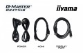 IIYAMA Monitor 23,8 cala G2471HS-B1 Fast IPS,FHD,240Hz,2xHDMI,DP, 350cd,     Adaptive G-SYNC - 1920 x 1080 @48-240Hz  DisplayPort Only 360853