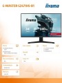 IIYAMA Monitor 23,8 cala G2471HS-B1 Fast IPS,FHD,240Hz,2xHDMI,DP, 350cd,     Adaptive G-SYNC - 1920 x 1080 @48-240Hz  DisplayPort Only 360861