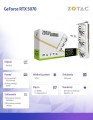 ZOTAC Karta graficzna GeForce RTX 5070 AMP 12GB GDDR7 192bit 3DP/HDMI biała 361115