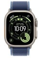 Apple Watch Ultra 3 GPS + Cellular, koperta 49 mm z tytanu w kolorze naturalnym, opaska Trail w kolorze niebieskim/jaskrawoniebieskim - rozmiar M/L 361400