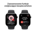 Apple Watch Series 11 GPS + Cellular, koperta 42 mm z tytanu w kolorze łupku, pasek sportowy w kolorze czarnym - rozmiar S/M 361431