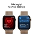 Apple Watch Series 11 GPS + Cellular, koperta 46 mm z tytanu w kolorze złotym, bransoleta mediolańska w kolorze złotym S/M 361460