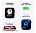Apple Watch Series 11 GPS+Cellular koperta 42 mm z aluminium w kolorze srebrnym, pasek sportowy w kolorze mlecznego fioletu - rozmiar M/L 361843