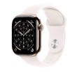 Apple Watch Series 11 GPS + Cellular koperta 42 mm z tytanu w kolorze złotym, pasek sportowy w kolorze łagodnego różu - rozmiar S/M 361847