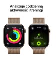 Apple Watch Series 11 GPS + Cellular, koperta 42 mm z tytanu w kolorze złotym, bransoleta mediolańska w kolorze złotym 361862