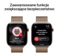 Apple Watch Series 11 GPS + Cellular, koperta 42 mm z tytanu w kolorze złotym, bransoleta mediolańska w kolorze złotym 361864
