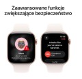 Apple Watch Series 11 GPS+Cellular, koperta 46 mm z aluminium w kolorze różowego złota, pasek sportowy w kolorze łagodnego różu - rozmiar M/L 362163