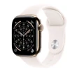 Apple Watch Series 11 GPS + Cellular koperta 46 mm z tytanu w kolorze złotym, pasek sportowy w kolorze łagodnego różu - rozmiar S/M 362206