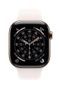 Apple Watch Series 11 GPS + Cellular koperta 46 mm z tytanu w kolorze złotym, pasek sportowy w kolorze łagodnego różu - rozmiar S/M 362207