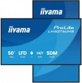 IIYAMA Monitor 50 cali LH5075UHS-B2AG,24/7,VA,ANDROID.11,4K,500cd,3xHDMI,DP, RJ45,2x10W,2xUSB,WiFi,4/32GB,24/7,A311D2, full daisy chain, 362303