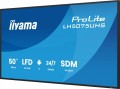IIYAMA Monitor 50 cali LH5075UHS-B2AG,24/7,VA,ANDROID.11,4K,500cd,3xHDMI,DP, RJ45,2x10W,2xUSB,WiFi,4/32GB,24/7,A311D2, full daisy chain, 362316
