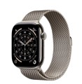 Apple Watch Series 11 GPS + Cellular koperta 46 mm z tytanu w kolorze naturalnym, bransoleta mediolańska w kolorze naturalnym - rozmiar M/L 362365
