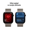 Apple Watch Series 11 GPS + Cellular koperta 46 mm z tytanu w kolorze naturalnym, bransoleta mediolańska w kolorze naturalnym - rozmiar M/L 362369