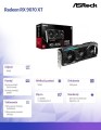 ASRock Karta graficzna Radeon RX 9070 XT CHALLENGER 16GB GDDR6 256bit 3DP/HDMI 363026