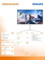 Philips Monitor 27M2N5901A 27 cali IPS 4K 160Hz HDMIx2 DP Pivot Głośniki 363165