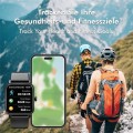 LogiLink Smartwatch LCD, BT5.2 IP68, różowy 363204