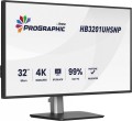 IIYAMA Monitor 31.5 cala ProGraphic HB3201UHSNP-B1 4K,IPS BLACK 2.0,450cd,VESA USB-c dock(PD:96W),HDMI,DP,DAISY/CHAIN,4xUSB,RJ45,3000:1,sRGB:100%,DCI- 363576