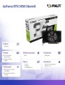 Palit Karta graficzna GeForce RTX 3050 StormX 6GB GDDR6 96bit DVI/DP/HDMI 364037