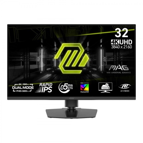 Monitor MSI 31,5" MAG 322URDF E16 Rapid IPS 4K UHD/FHD 160Hz/320Hz 2xHDMI DP HUB