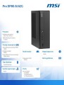 MSI Komputer PRO DP80 AI A2G-083XEU nOS/Intel Core Ultra 5 225/16GB/512GB/Czarny 365114