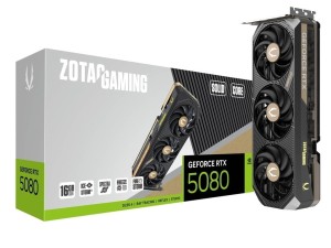 ZOTAC Karta graficzna GeForce RTX 5080 SOLID CORE 16GB GDDR7 256bit 3DP/HDMI