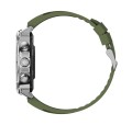 Garett Electronics Smartwatch Atom srebrny stalowy 365504
