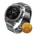Garett Electronics Smartwatch Atom srebrny stalowy 365509