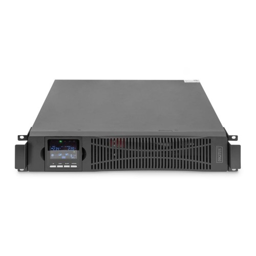 Zasilacz awaryjny UPS DIGITUS Online Rack 19" 10000VA/10kW, 2U, USB, RS232, bez baterii (moduł baterii DN-170108)