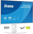 IIYAMA Monitor ProLite 23.8 cala XB2497HSU-W1  IPS,FHD,HDMI,DP,120Hz,350CD,2xUSBv3.2, 2xUSB-C, GW 5lat, HAS 150/PIVOT, BIAŁY 366098