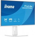 IIYAMA Monitor ProLite 23.8 cala XB2497HSU-W1  IPS,FHD,HDMI,DP,120Hz,350CD,2xUSBv3.2, 2xUSB-C, GW 5lat, HAS 150/PIVOT, BIAŁY 366099